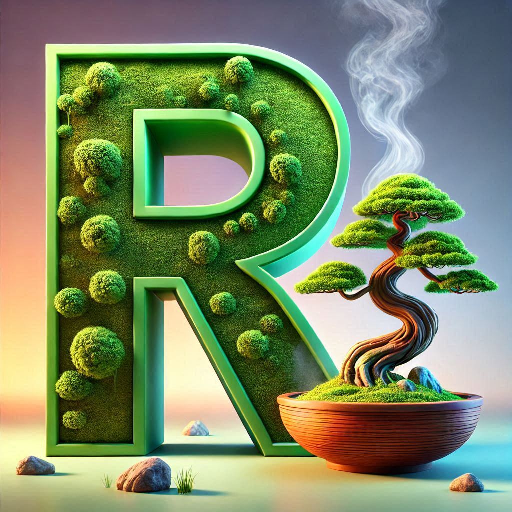 Bonsai — letter R