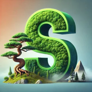 Bonsai — letter S