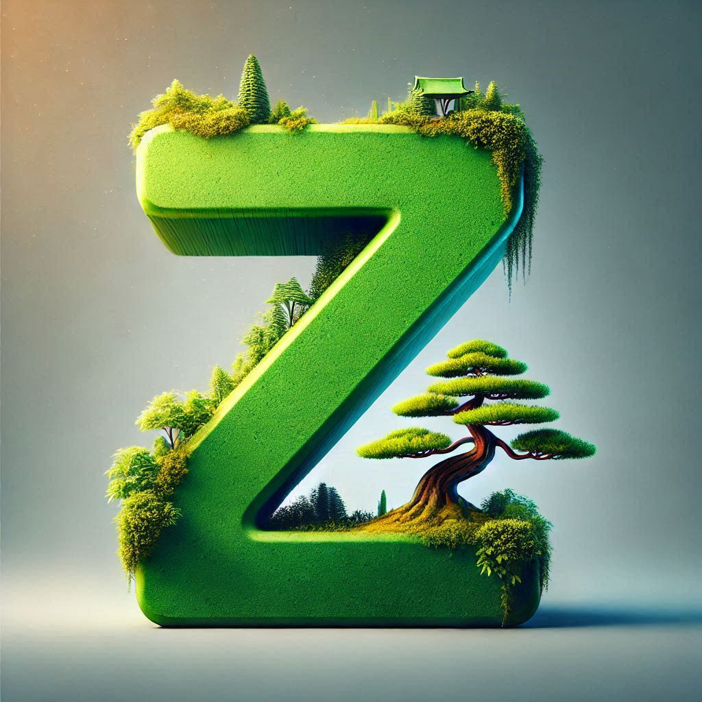 Bonsai — letter Z