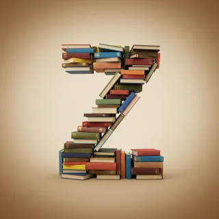 Books 2 — letter Z (variant 2)