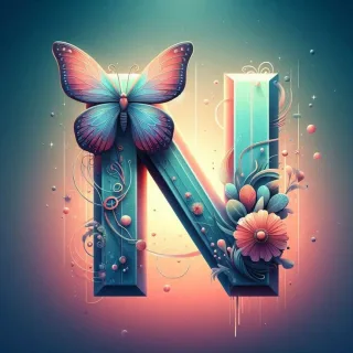 Butterflies — letter N