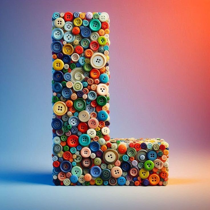 Buttons — letter L