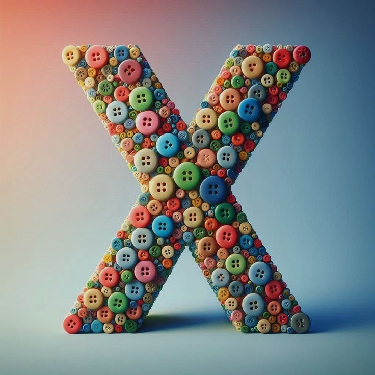 Buttons — letter X