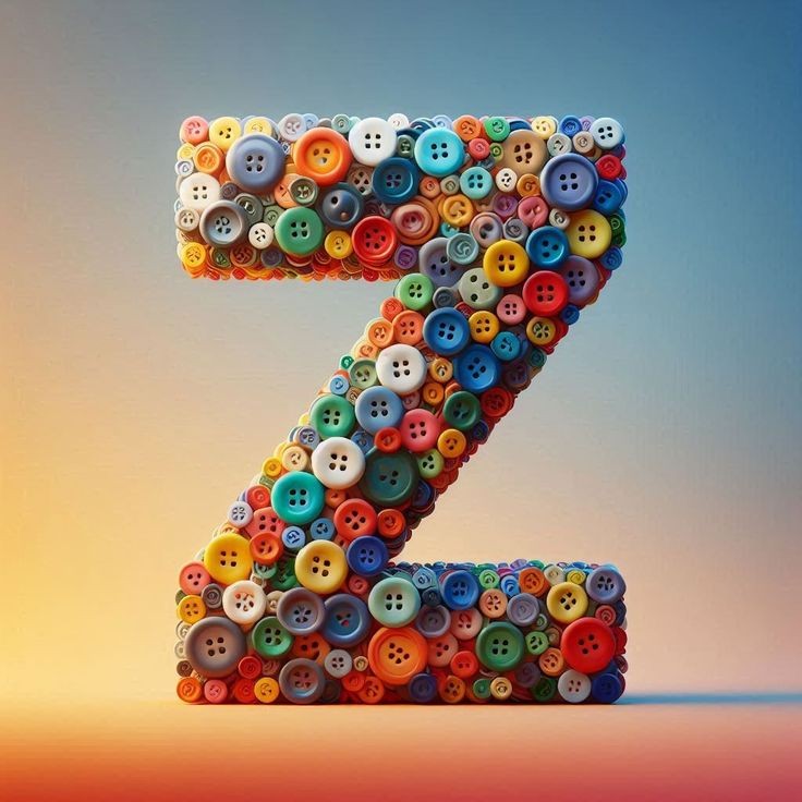 Buttons — letter Z