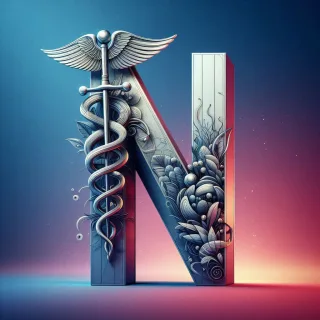 Caduceus — letter N