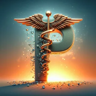 Caduceus — letter P