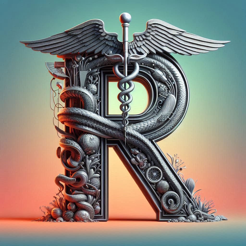 Caduceus — letter R