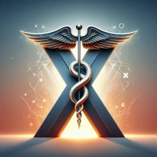 Caduceus — letter X