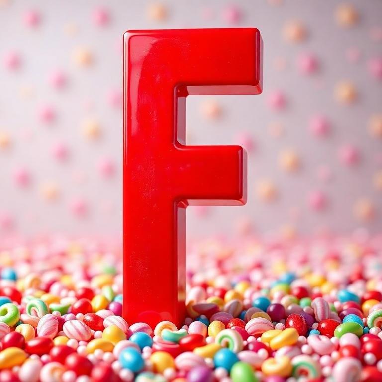 Candies — letter F