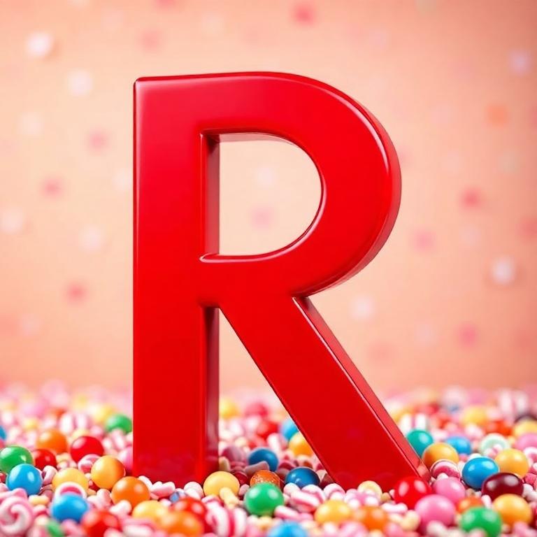 Candies — letter R