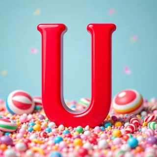 Candies — letter U