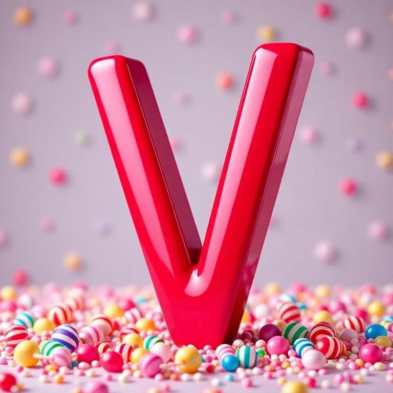Candies — letter V