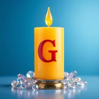 Candles 2 — letter G