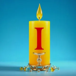 Candles 2 — letter I