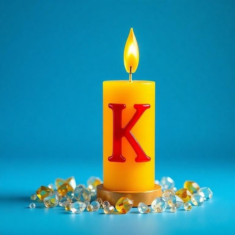 Candles 2 — letter K