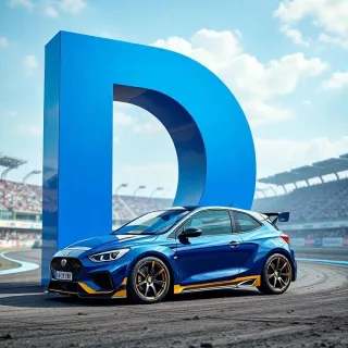 Car sport — letter D
