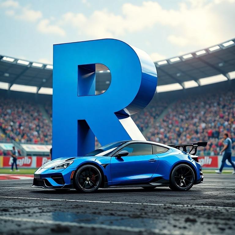 Car sport — letter R