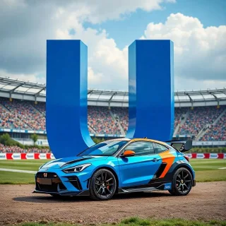 Car sport — letter U