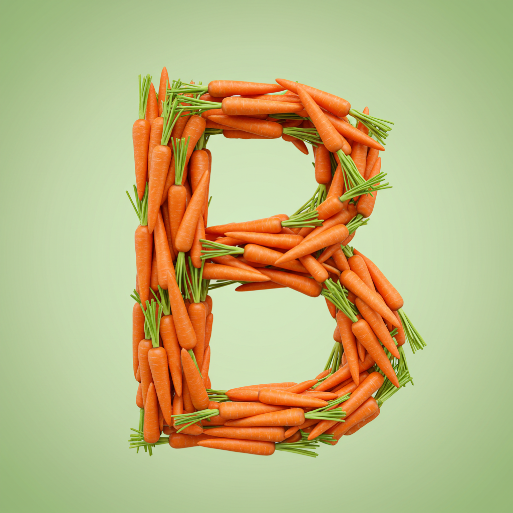 Carrots — letter B