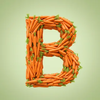 Carrots — letter B (variant 2)
