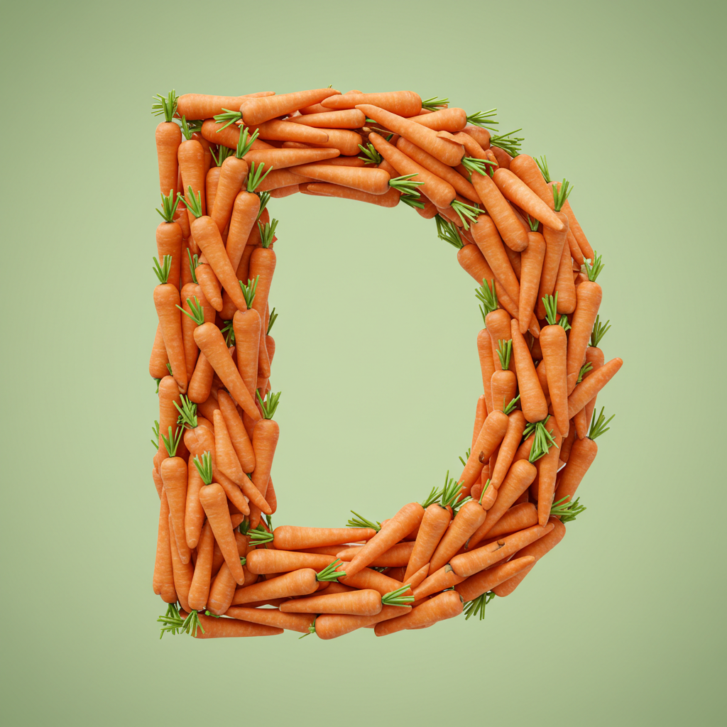 Carrots — letter D