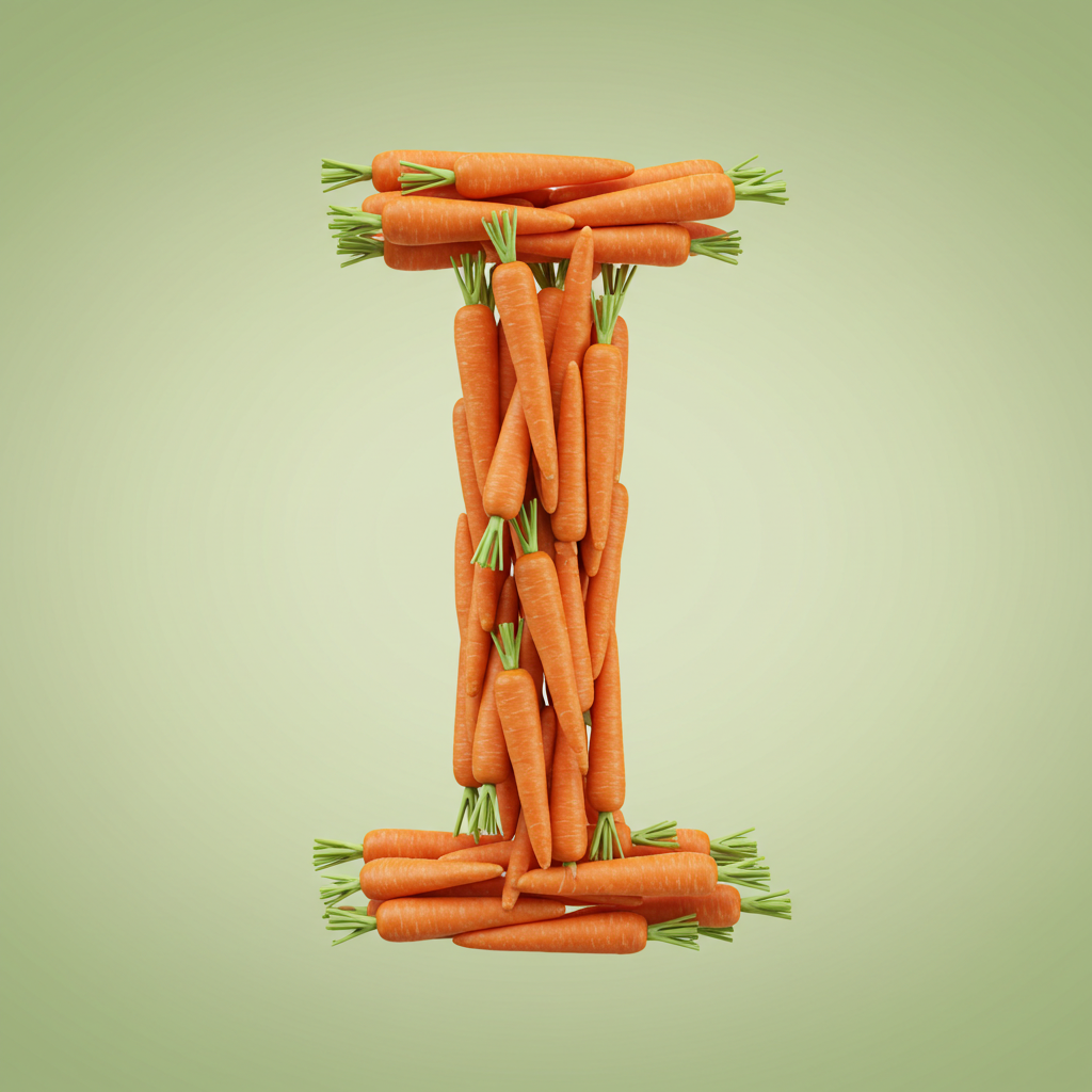Carrots — letter I