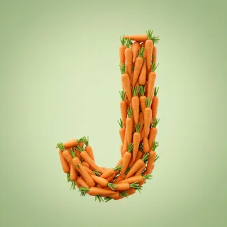 Carrots — letter J