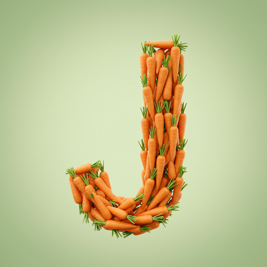 Carrots — letter J