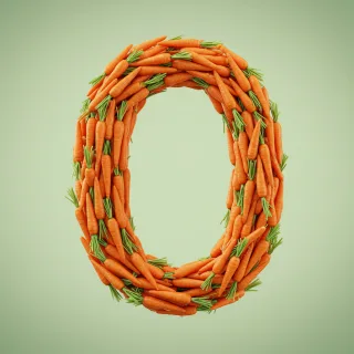 Carrots — letter O