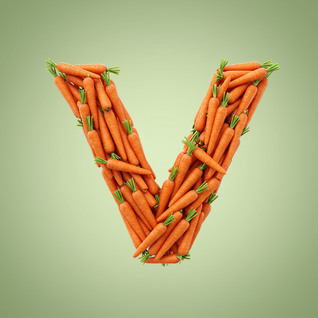 Carrots — letter V
