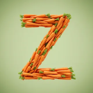 Carrots — letter Z