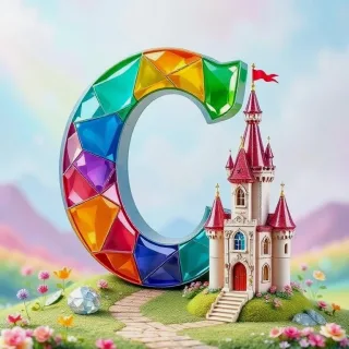Castle — letter C
