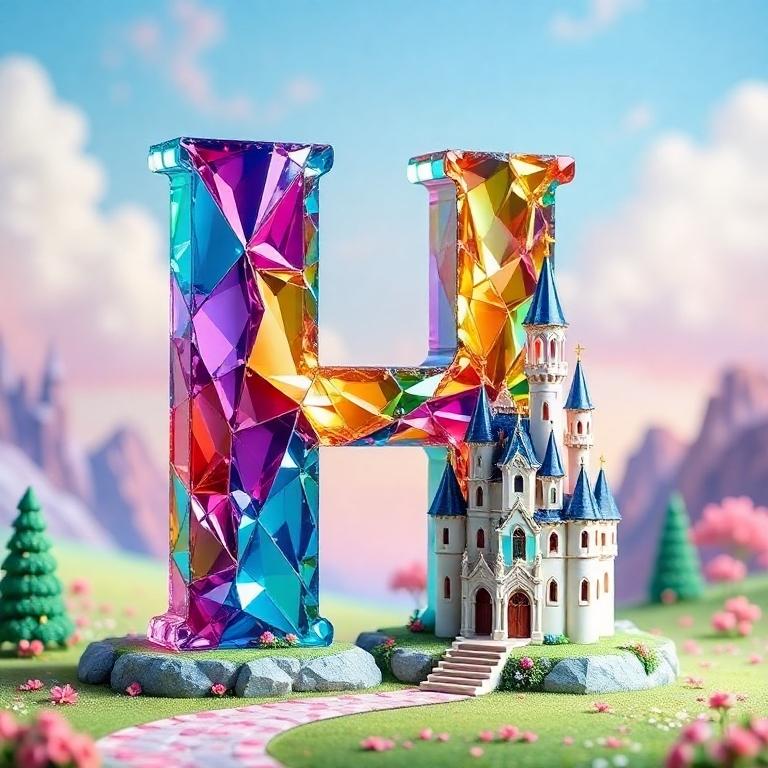 Castle — letter H