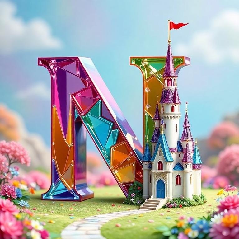 Castle — letter N