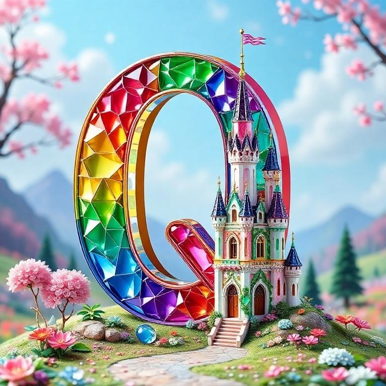 Castle — letter Q