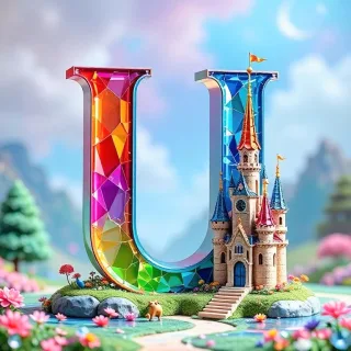 Castle — letter U