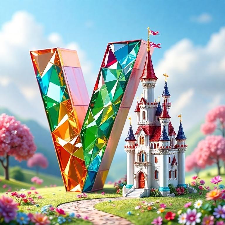 Castle — letter V