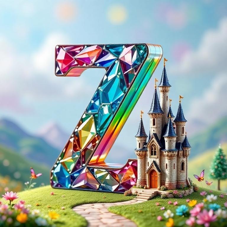 Castle — letter Z