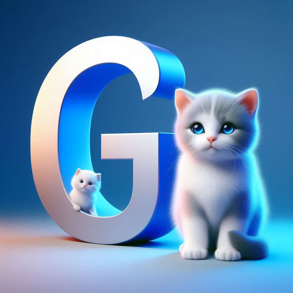 Cats 2 — letter G (variant 2)