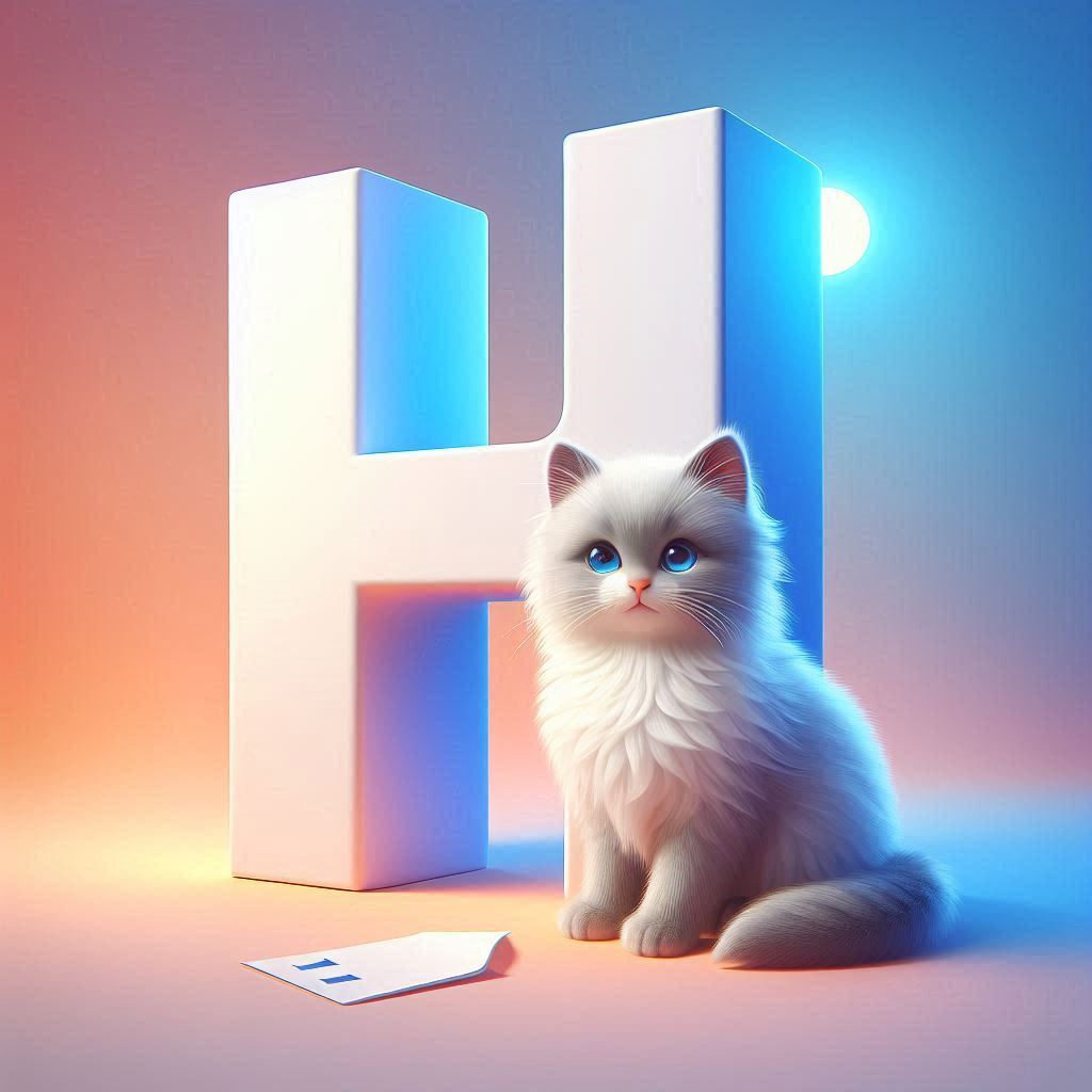 Cats 2 — letter H