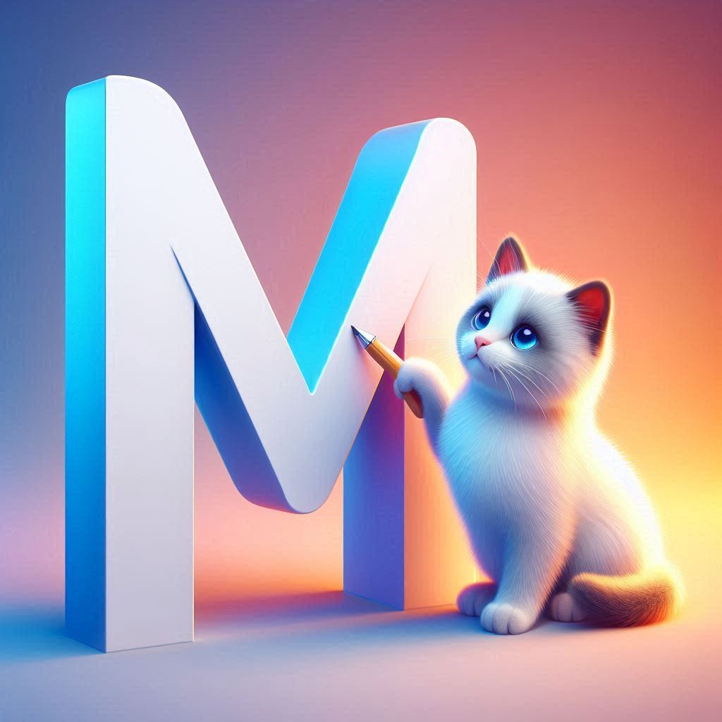 Cats 2 — letter M