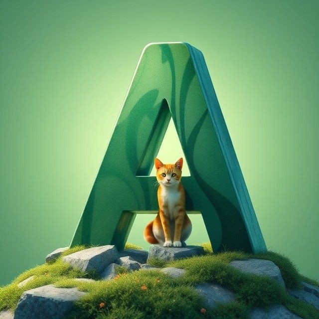 Cats 3 — letter A