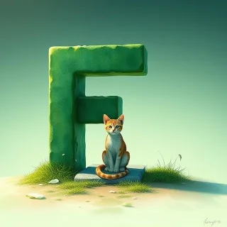 Cats 3 — letter F