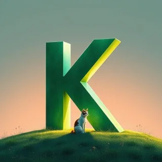 Cats 3 — letter K