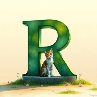 Cats 3 — letter R