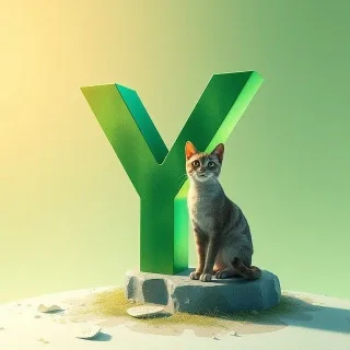 Cats 3 — letter Y