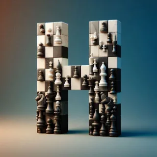 Chess — letter H