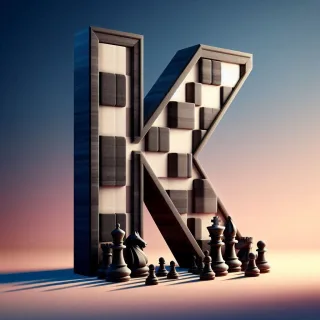 Chess — letter K
