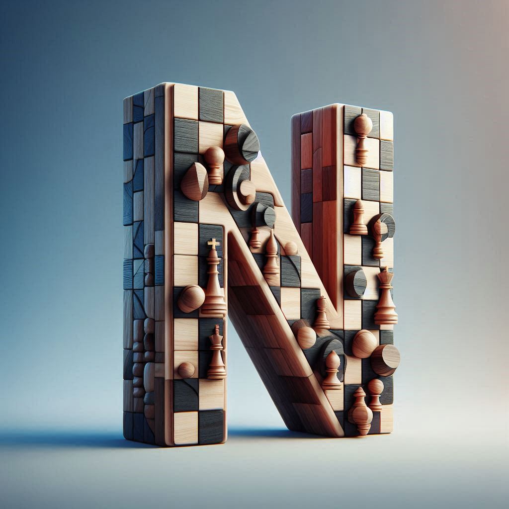 Chess — letter N