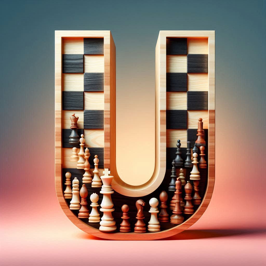 Chess — letter U